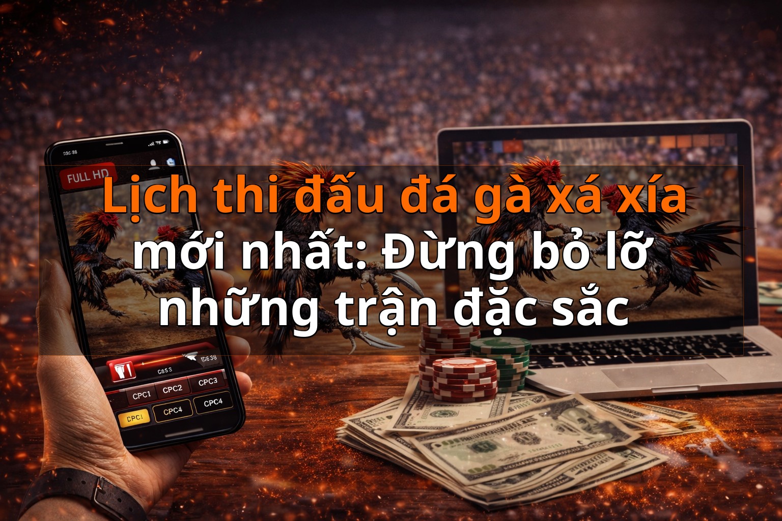 Lịch thi đấu đá gà xá xía mới nhất: Đừng bỏ lỡ những trận đặc sắc