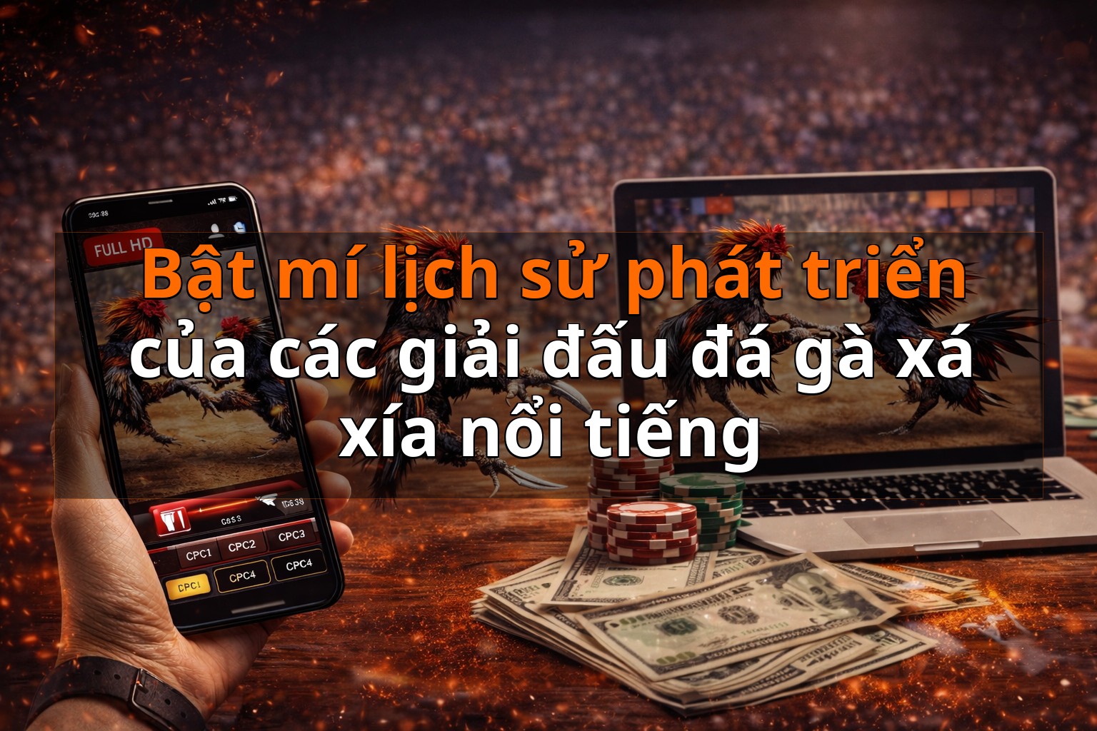 Bật mí lịch sử phát triển của các giải đấu đá gà xá xía nổi tiếng