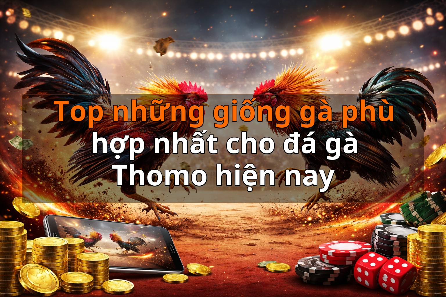 Top những giống gà phù hợp nhất cho đá gà Thomo hiện nay