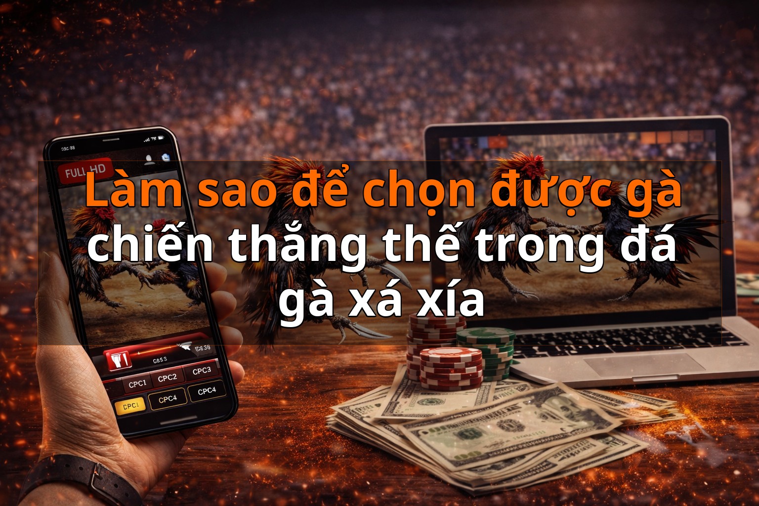 Làm sao để chọn được gà chiến thắng thế trong đá gà xá xía