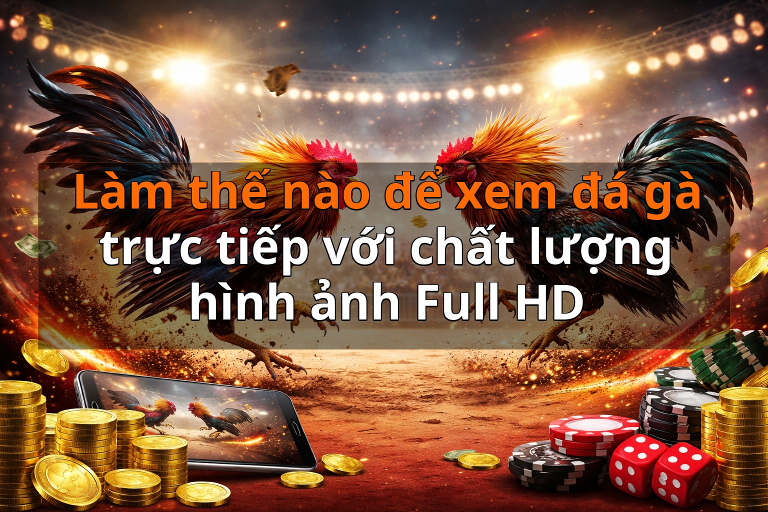 Làm thế nào để xem đá gà trực tiếp với chất lượng hình ảnh Full HD